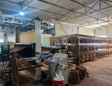 DỆT THẢM XƠ DỪA